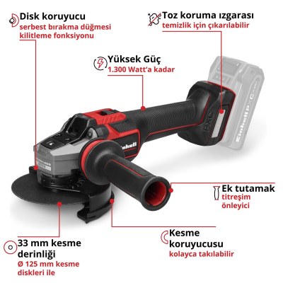 Akülü Avuç Taşlama Makinesi