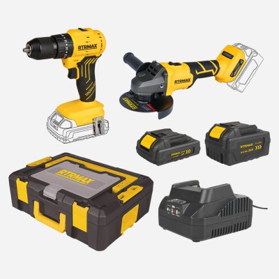 RTSSET01 Akülü 2'li Makine Seti S-LION Çantalı