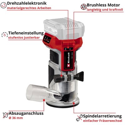 Einhell Akülü Kenar Freze TP-ET 18 Li BL - Solo