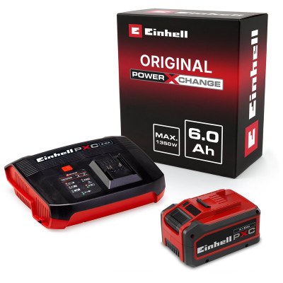 Einhell PXC Başlangıç Kiti 18V 4-6Ah & 6A Boostcharger
