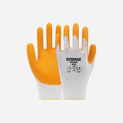 Nitril Kaplı Polyester Eldiven